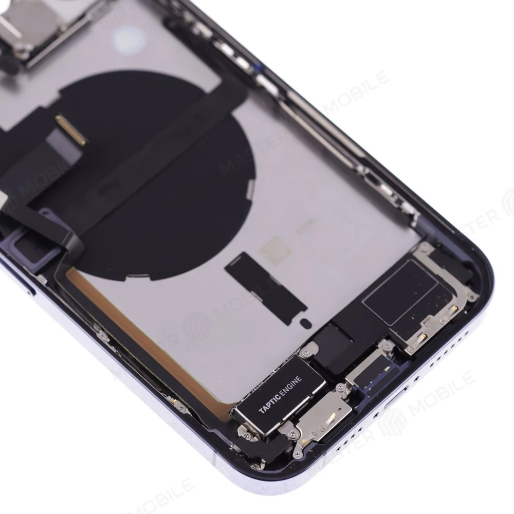 Корпус для Apple iPhone 13 Pro Max (голубой) (в сборе) (с разбора) (ORIG100) (возможен дефект ЛКП) фото №4