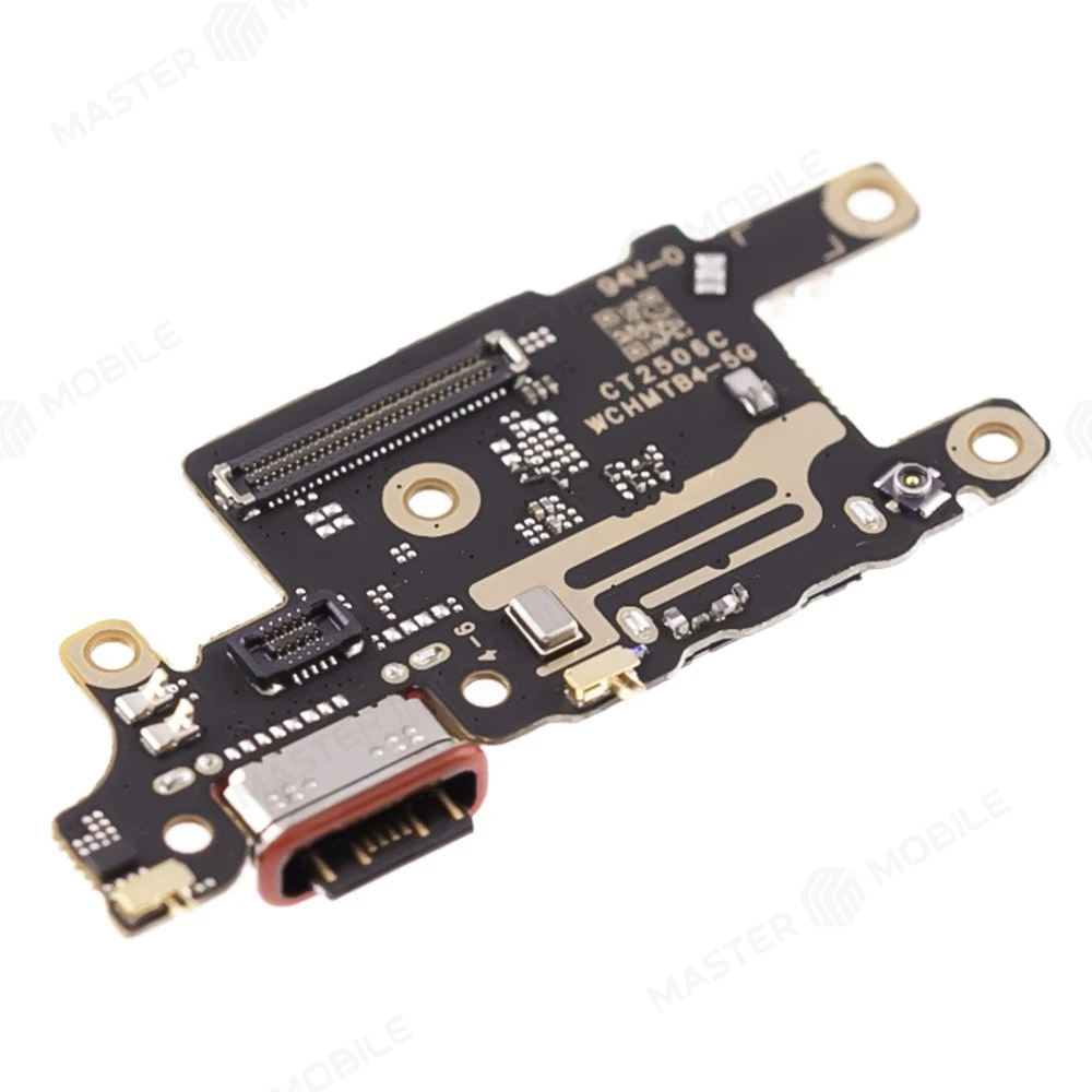 Нижняя плата для Xiaomi Poco X7 Pro (2412DPC0AG) с комп. + разъем зарядки + микрофон + разъем SIM фото №3