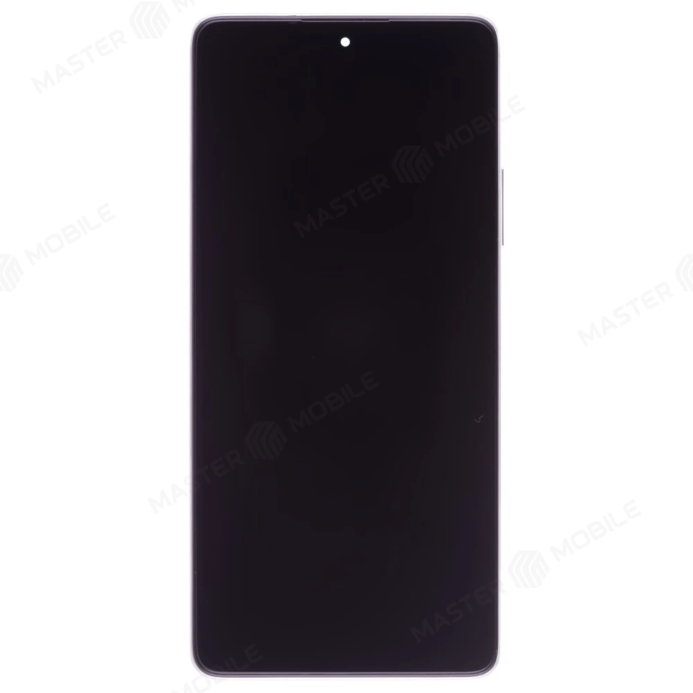 Дисплей для Xiaomi 11T (21081111RG) / 11T Pro (2107113SG) + тачскрин (серебристый) (в рамке) (ORIG100) (SP) фото №1