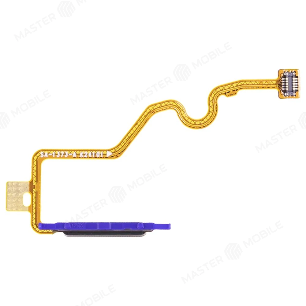 Шлейф для Infinix Hot 40 Pro (X6837) с комп. + сканер отпечатка пальца (черный) фото №2