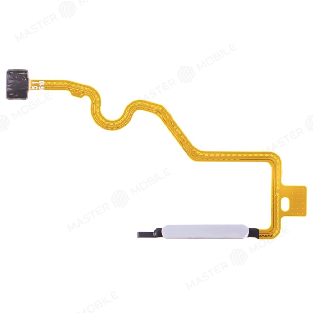 Шлейф для Infinix Hot 30i (X669) с комп. + сканер отпечатка пальца (белый)  фото №1