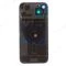 Задняя крышка для Apple iPhone 15 Plus (черный) (в сборе со стеклом камеры и шлейфом) (Premium)  фото №2