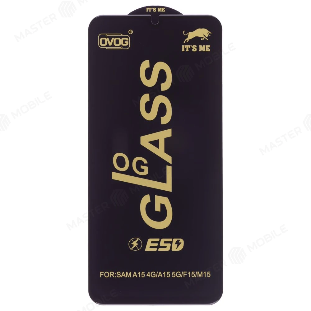 Защитное стекло OG Glass для Samsung A155F Galaxy A15 4G (черный)
