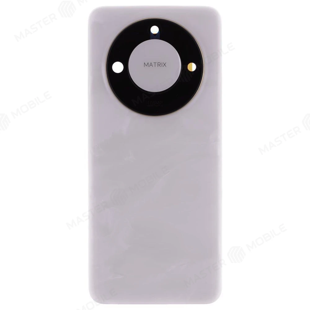 Задняя крышка для Huawei Honor X9c Smart (BRC-NX1) (белый) (в сборе со стеклом камеры) фото №1