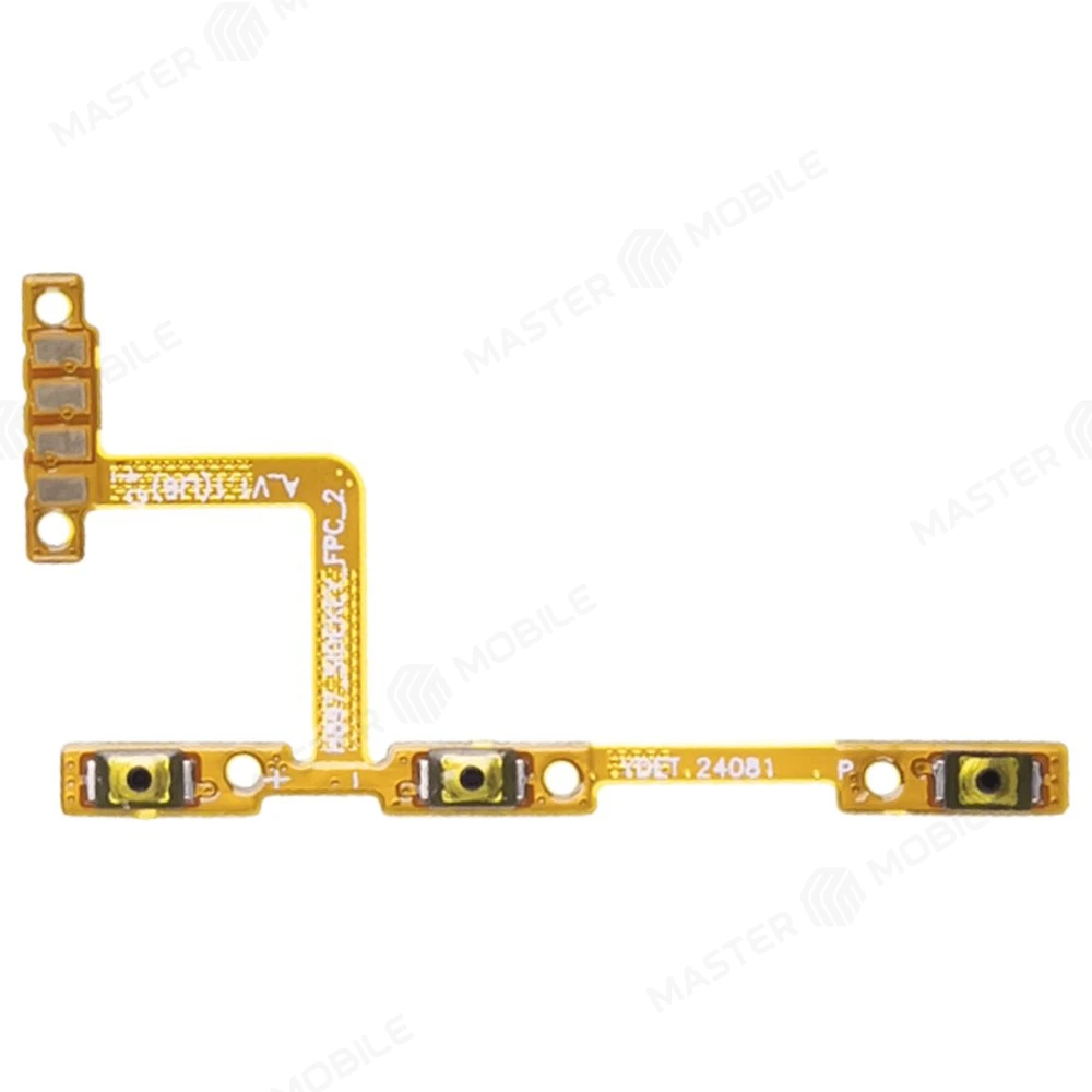 Шлейф для Tecno Pova 6 Neo 4G (LI6) с комп. (на кнопку включения и кнопки громкости) фото №1