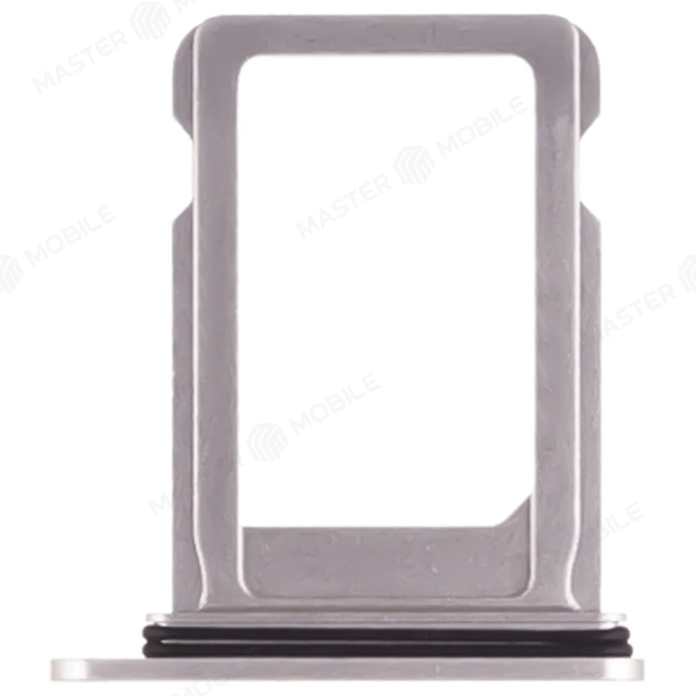 Держатель сим-карты для Apple iPhone 13 mini (серебристый) фото №2