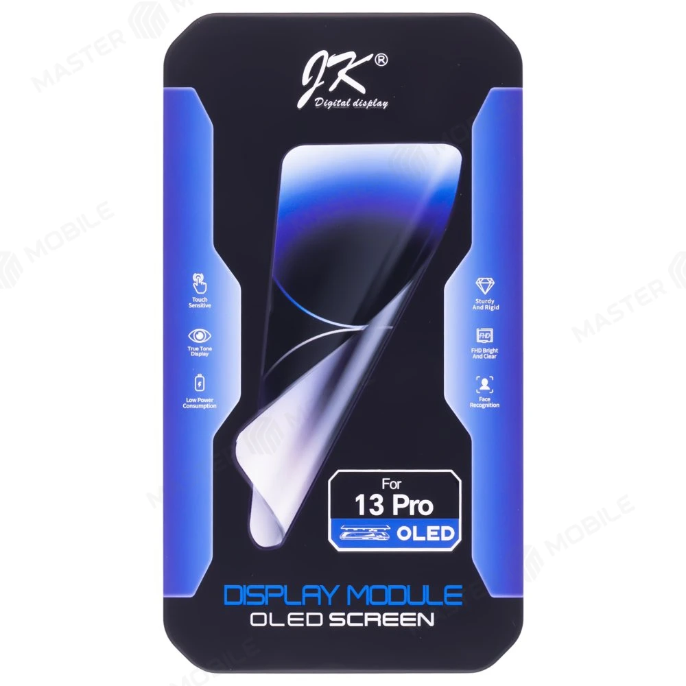 Дисплей для Apple iPhone 13 Pro + тачскрин (черный) (JK) (Soft Oled) (площадка под IC) фото №5