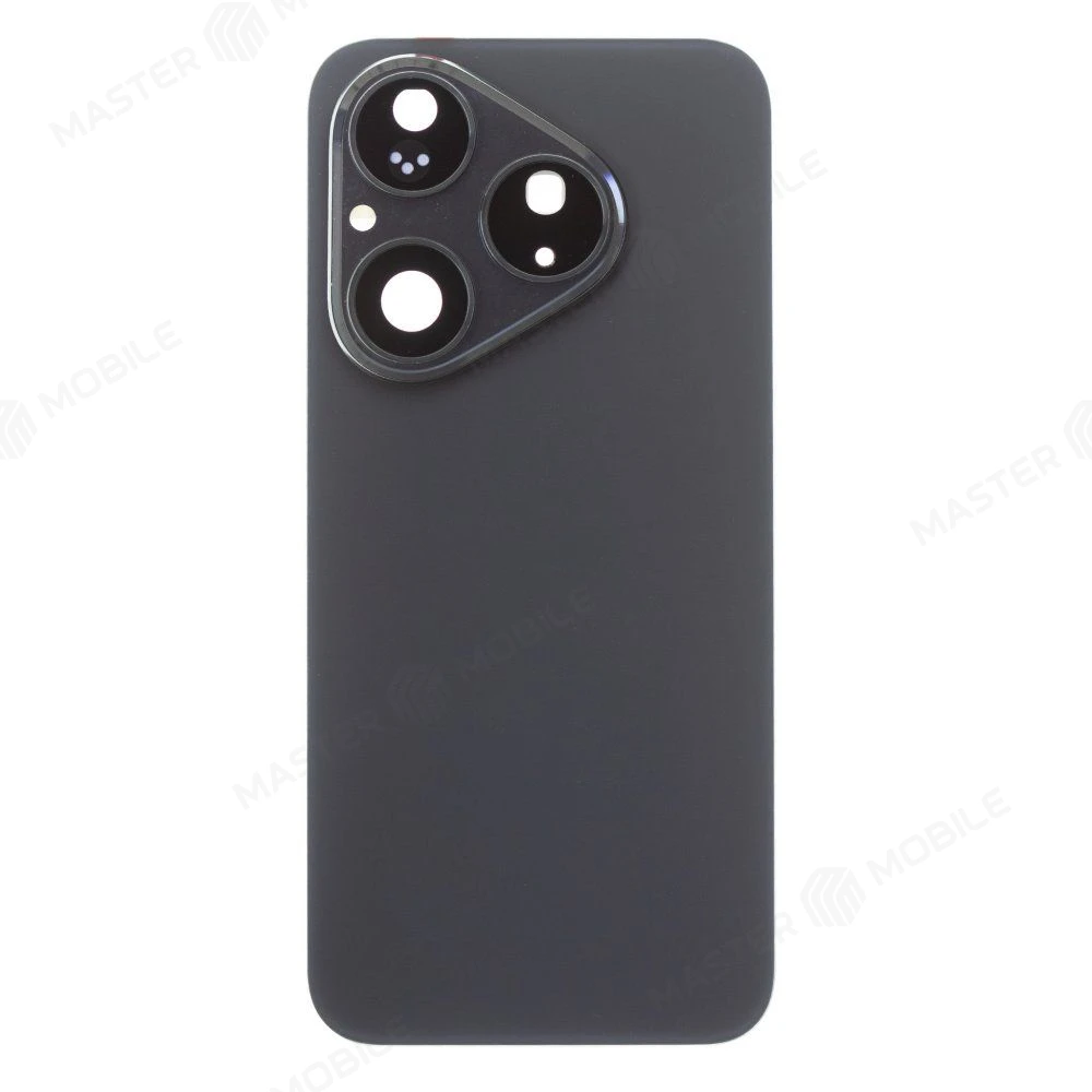 Задняя крышка для Huawei Pura 80 (HED-LX9) (черный) (в сборе со стеклом камеры)  фото №1