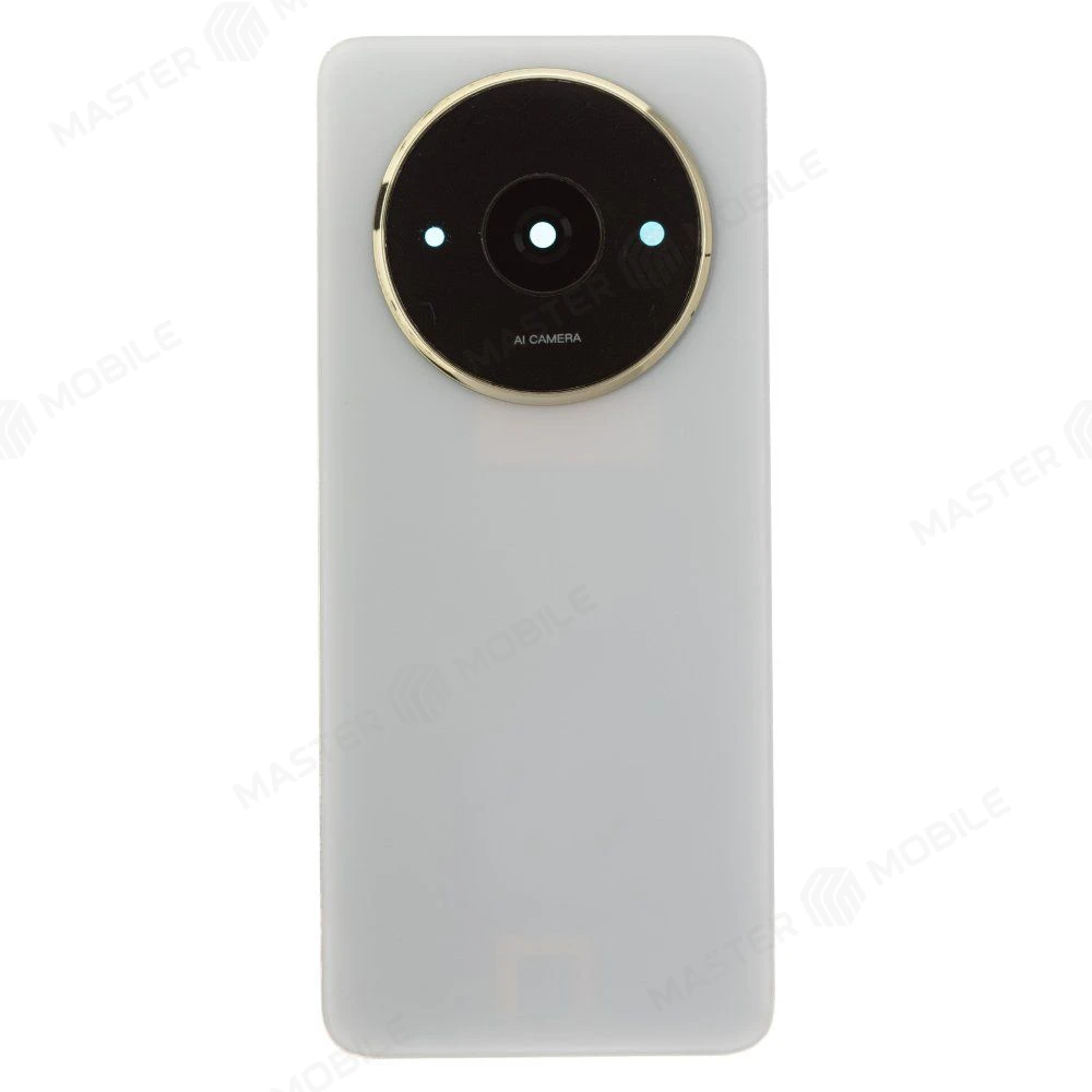 Задняя крышка для Xiaomi Redmi A3x (24048RN6CG) (белый) (в сборе со стеклом камеры)