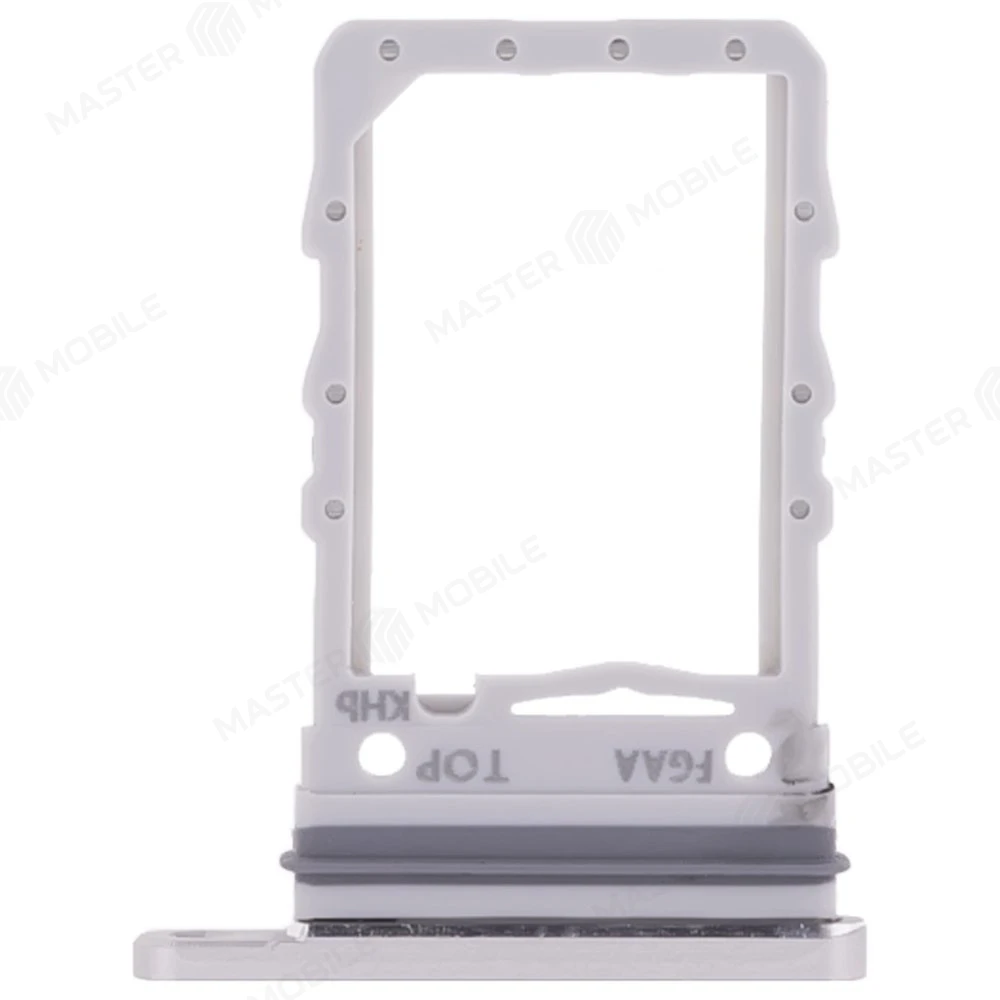 Держатель сим-карты для Samsung F711 Galaxy Z Flip 3 (серебристый) фото №1