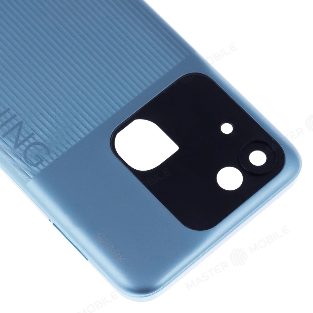 Задняя крышка для Tecno Spark GO 2022 (KG5) (бирюзовый) фото №3
