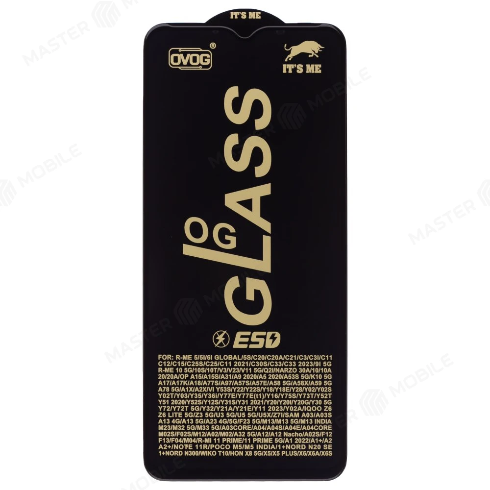 Защитное стекло OG Glass для Huawei Honor X6 (VNE-LX1) (черный) фото №1