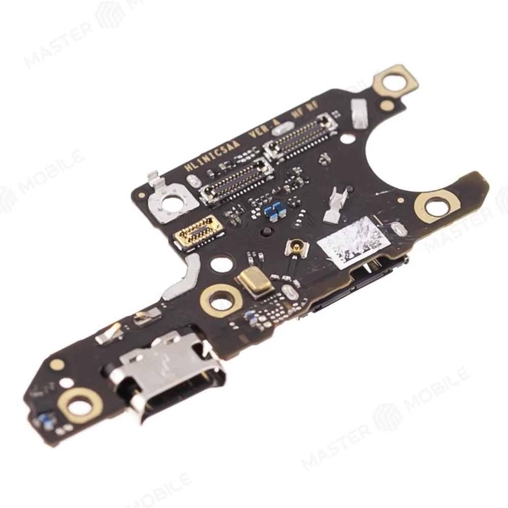 Нижняя плата для Huawei Nova 10 (NCO-LX1) с комп. + разъем зарядки + микрофон (ORIG100)  фото №3