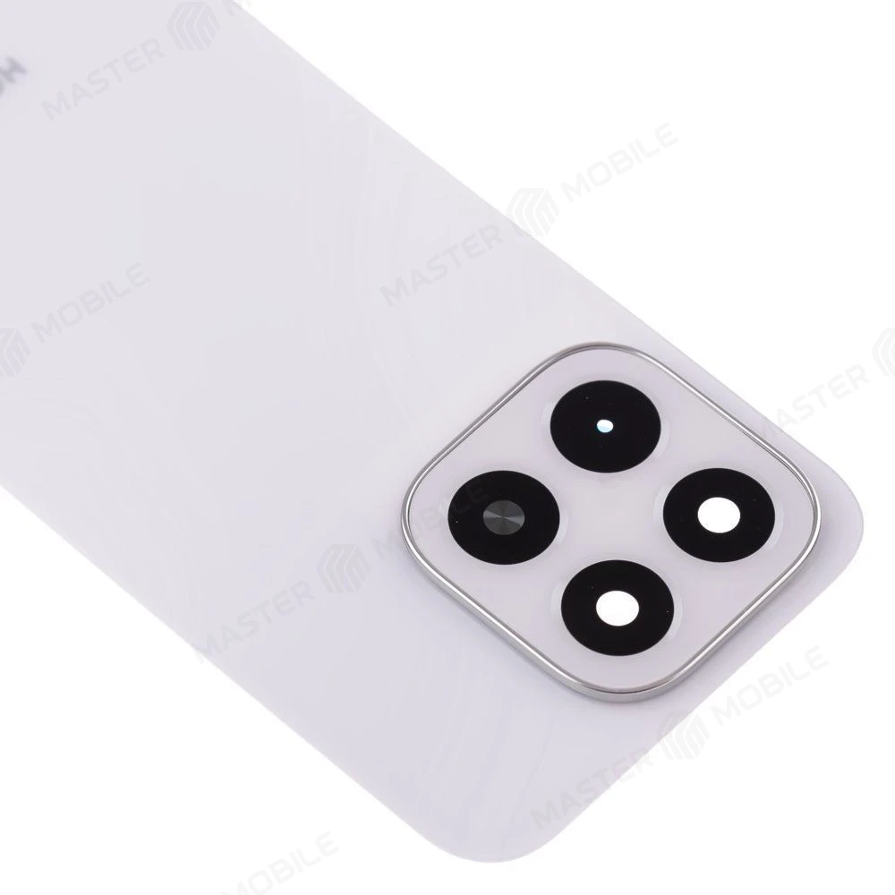 Задняя крышка для Huawei Honor X6c (NIC-LX1) (белый) (в сборе со стеклом камеры) фото №3