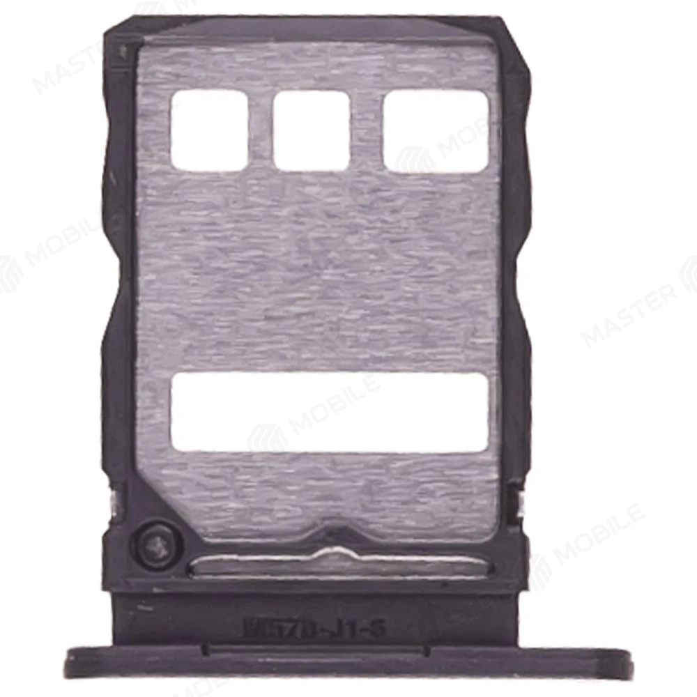 Держатель сим-карты для Huawei Nova Y72 (MGA-LX3) (черный) фото №2