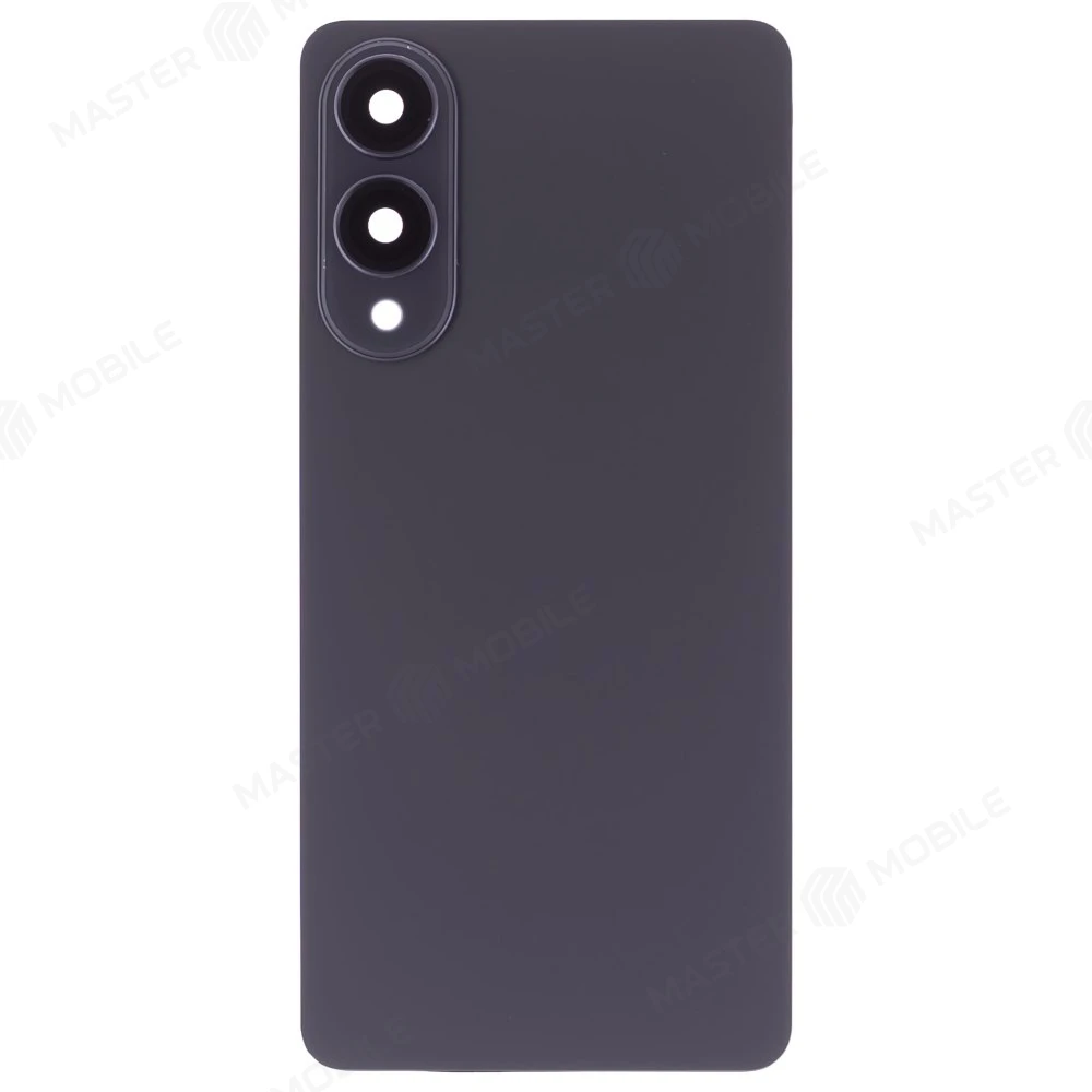 Задняя крышка для Samsung S937 Galaxy S25 Edge (черный) (в сборе со стеклом камеры)  фото №1