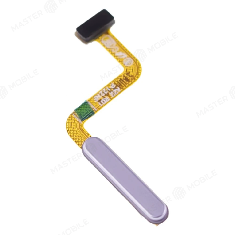 Шлейф для Samsung A225 Galaxy A22 с комп. + сканер отпечатка пальца (кнопка включения) (фиолетовый) фото №3