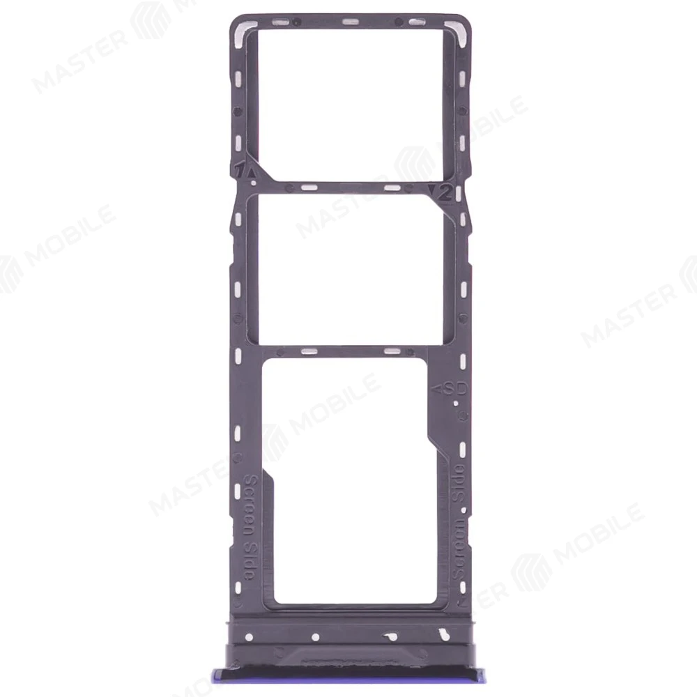 Держатель сим-карты для Infinix Smart 6 Plus (X6823C) (фиолетовый) фото №1