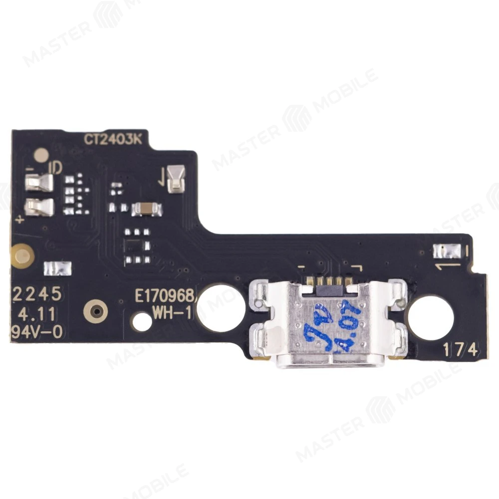 Нижняя плата для Xiaomi Redmi 12C (22120RN86G) с комп. + разъем зарядки + микрофон  фото №2