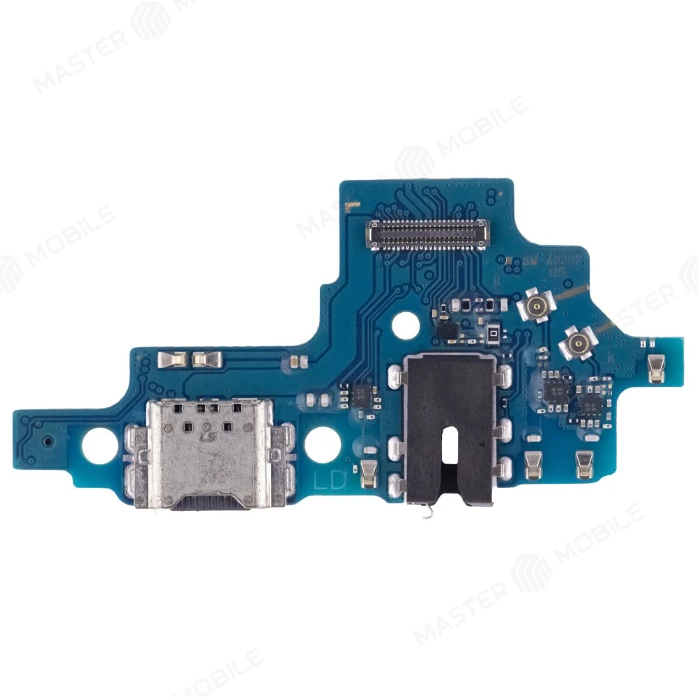 Нижняя плата для Samsung A920 Galaxy A9 (2018) с комп. + разъем зарядки + разъем гарнитуры + микрофон (ORIG100) фото №1