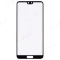 Стекло модуля для Huawei P20 (EML-L29) + OCA (черный)  фото №1