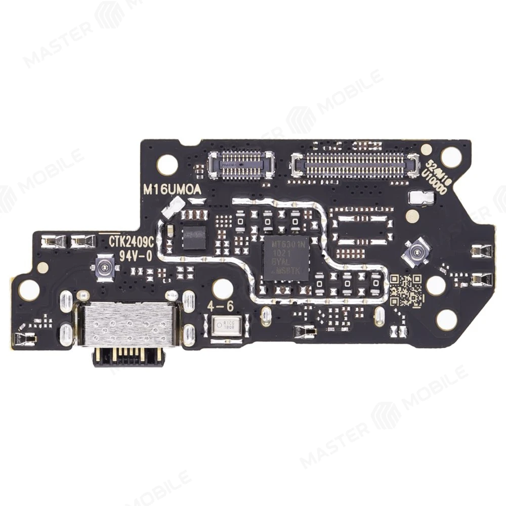 Нижняя плата для Xiaomi Redmi Note 12 Pro+ 5G (22101316UG) с комп. + разъем зарядки + микрофон фото №1