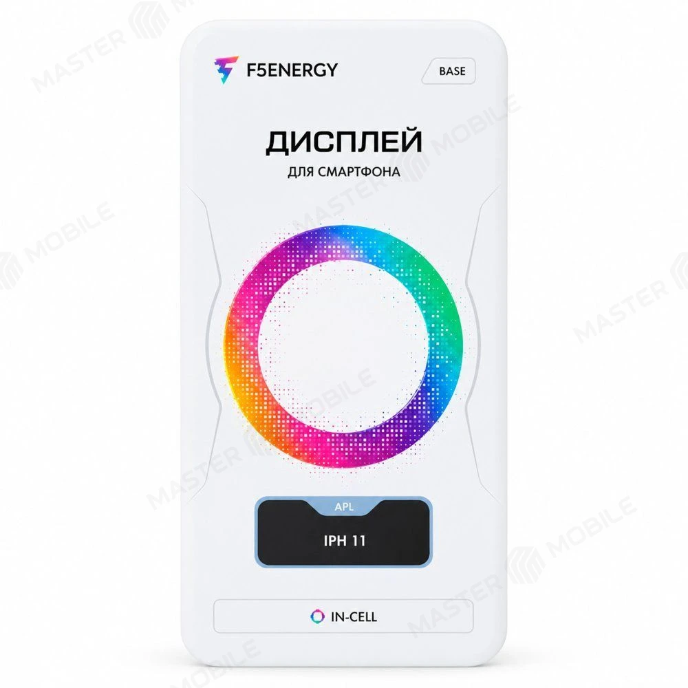 Дисплей для Apple iPhone 11 + тачскрин (черный) (F5ENERGY) (In-Cell) (площадка под IC) (BASE) фото №5