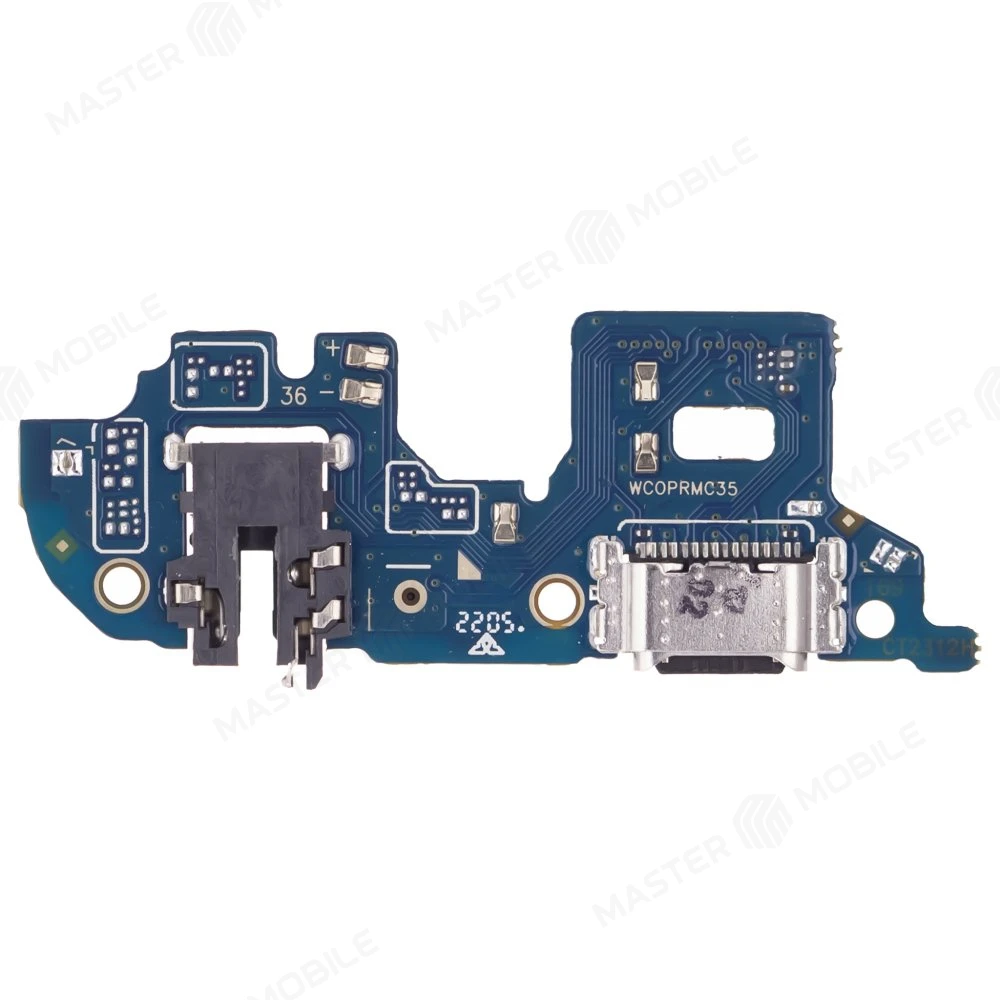 Нижняя плата для Realme C35 (RMX3511) с комп. + разъем зарядки + микрофон  фото №2