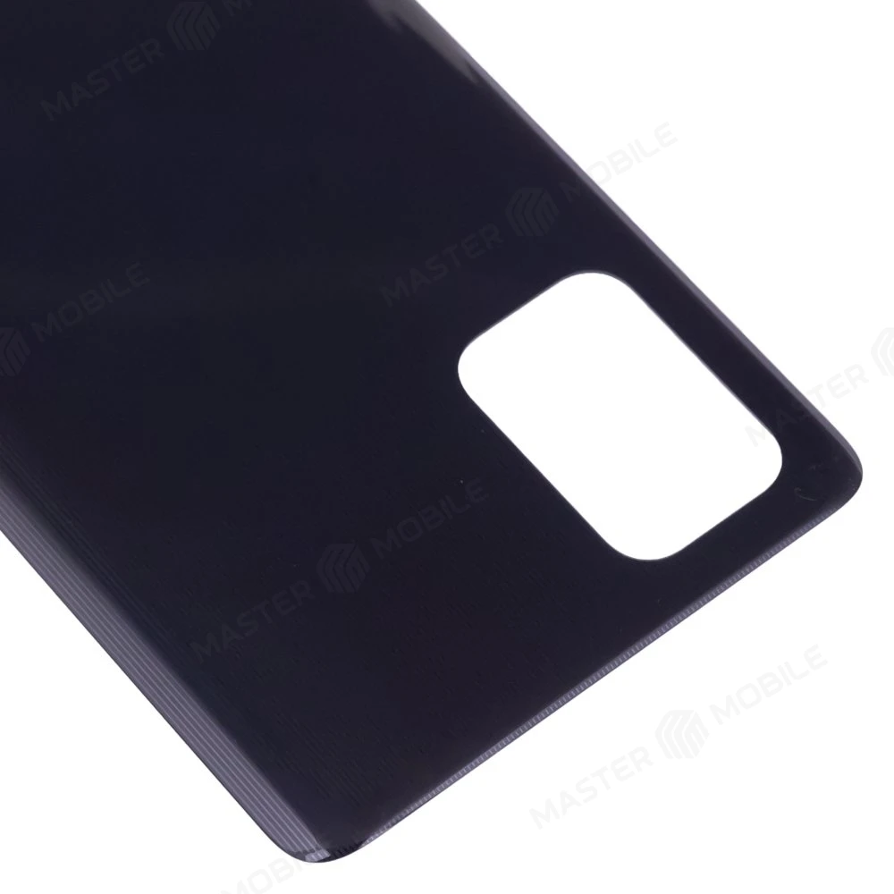 Задняя крышка для Samsung A715 Galaxy A71 (черный) фото №3