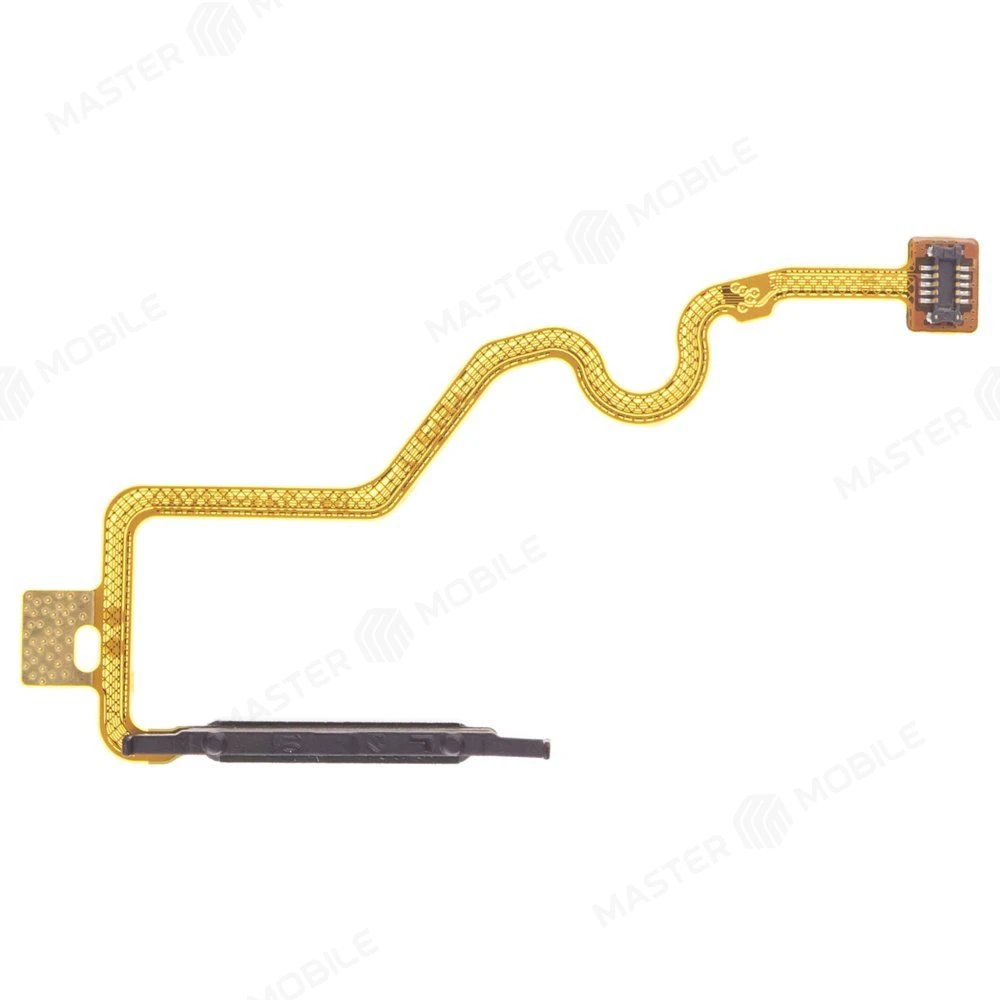 Шлейф для Tecno Spark GO 2 (KM4) с комп. + сканер отпечатка пальца (титановый)  фото №2