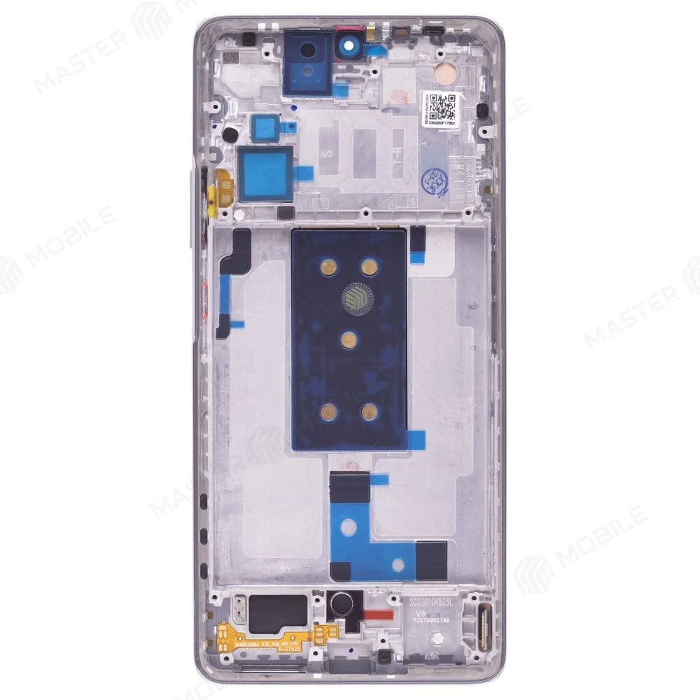 Дисплей для Xiaomi 11T (21081111RG) / 11T Pro (2107113SG) + тачскрин (серебристый) (в рамке) (ORIG100) (SP) фото №2