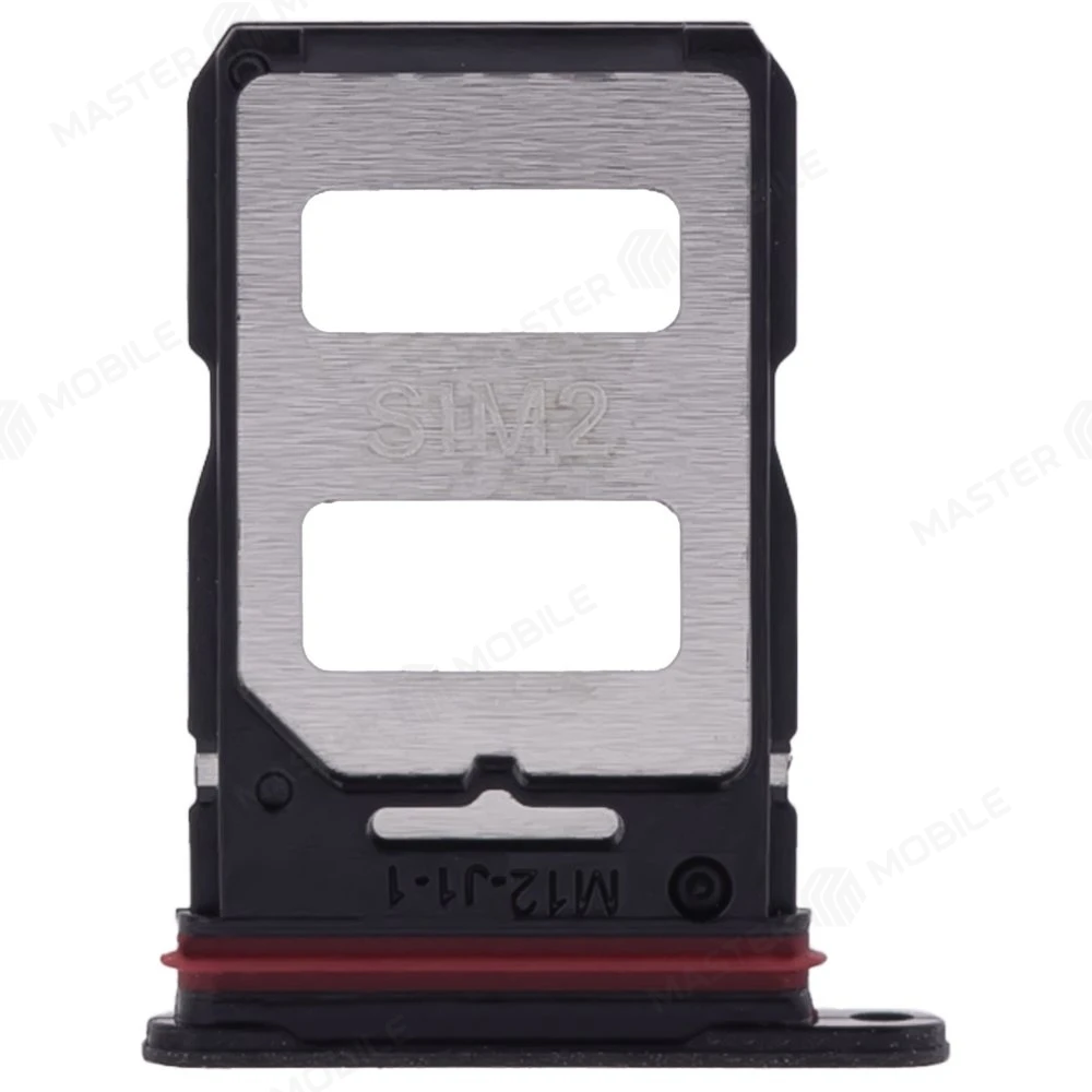 Держатель сим-карты для Xiaomi 13T (2306EPN60G) / 13T Pro (23078PND5G) (черный) фото №2