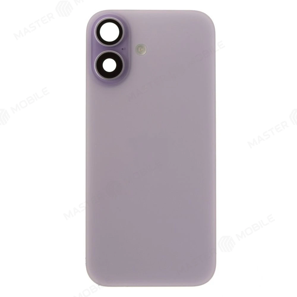 Задняя крышка для Apple iPhone 17 (SIM + eSIM) / iPhone 17 (eSIM) (фиолетовый) (в сборе) (ORIG100) (Снятый) (возможен дефект ЛКП)