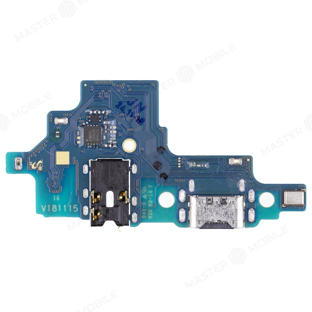Нижняя плата для Samsung A920 Galaxy A9 (2018) с комп. + разъем зарядки + разъем гарнитуры + микрофон  фото №2