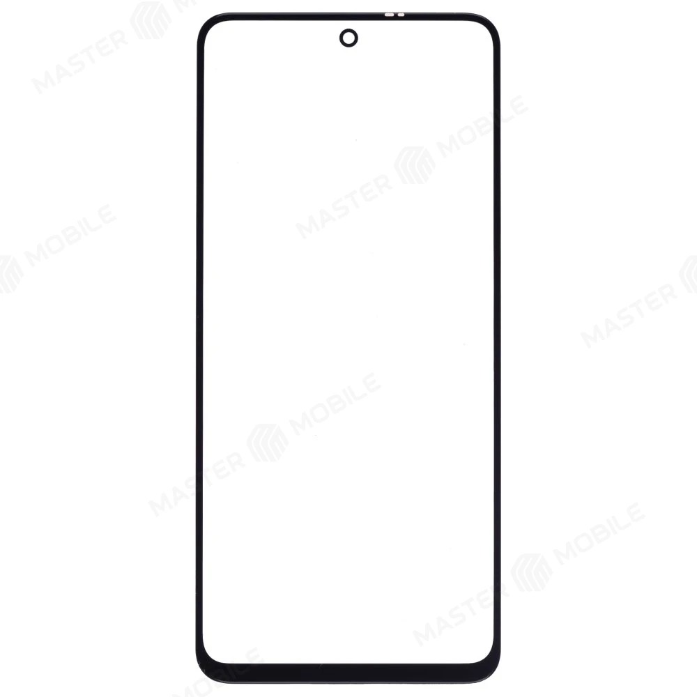 Стекло модуля для Xiaomi Redmi Note 9 Pro (M2003J6B2G) / Redmi Note 9S (M2003J6A1G) / Redmi Note 9 Pro Max + OCA (черный)  фото №1