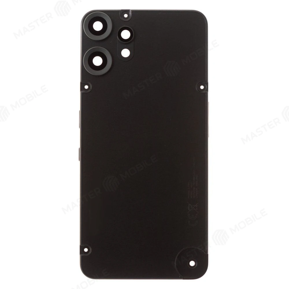 Задняя крышка для Nothing CMF Phone 2 Pro (A001) (черный) (в сборе со стеклом камеры) (ORIG100)