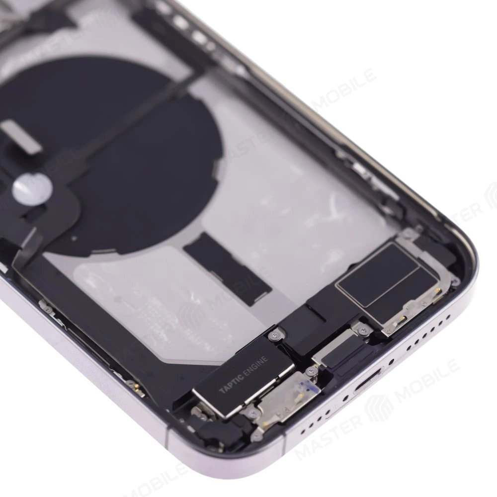 Корпус для Apple iPhone 14 Pro Max (фиолетовый) (в сборе) (с разбора) (ORIG100) (возможен дефект ЛКП) фото №4