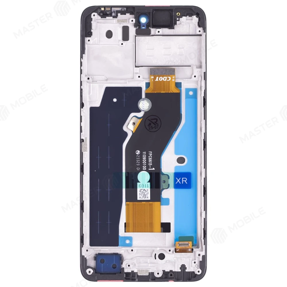 Дисплей для Tecno Spark 20 (KJ5n) + тачскрин (черный) (в рамке) (ORIG) фото №2