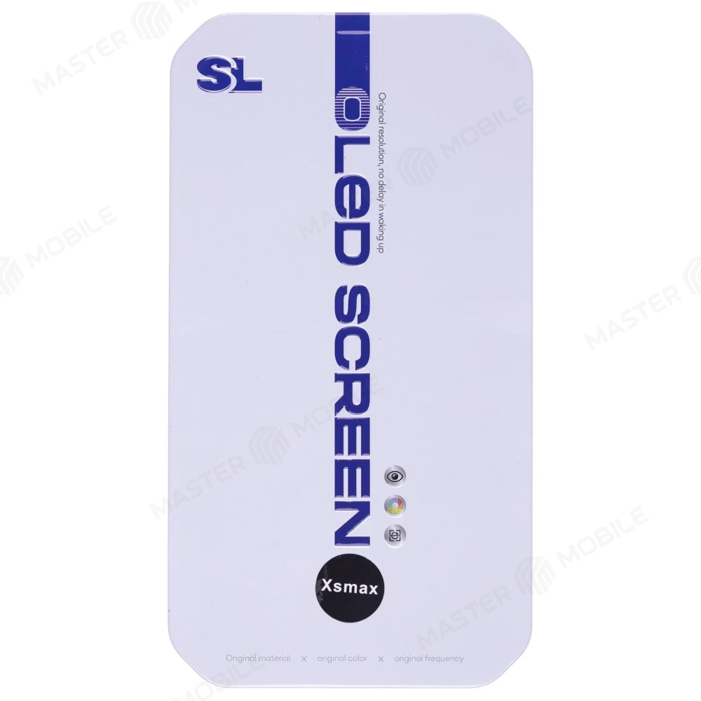 Дисплей для Apple iPhone Xs Max + тачскрин (черный) (SL) (Hard Oled) фото №5