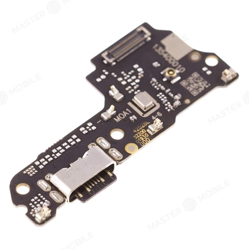 Нижняя плата для Xiaomi Poco M7 4G (25062PC34G) с комп. + разъем зарядки + микрофон + разъем SIM фото №3