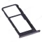 Держатель сим-карты для Huawei Honor 9 Lite (LLD-L31) (черный) фото №3