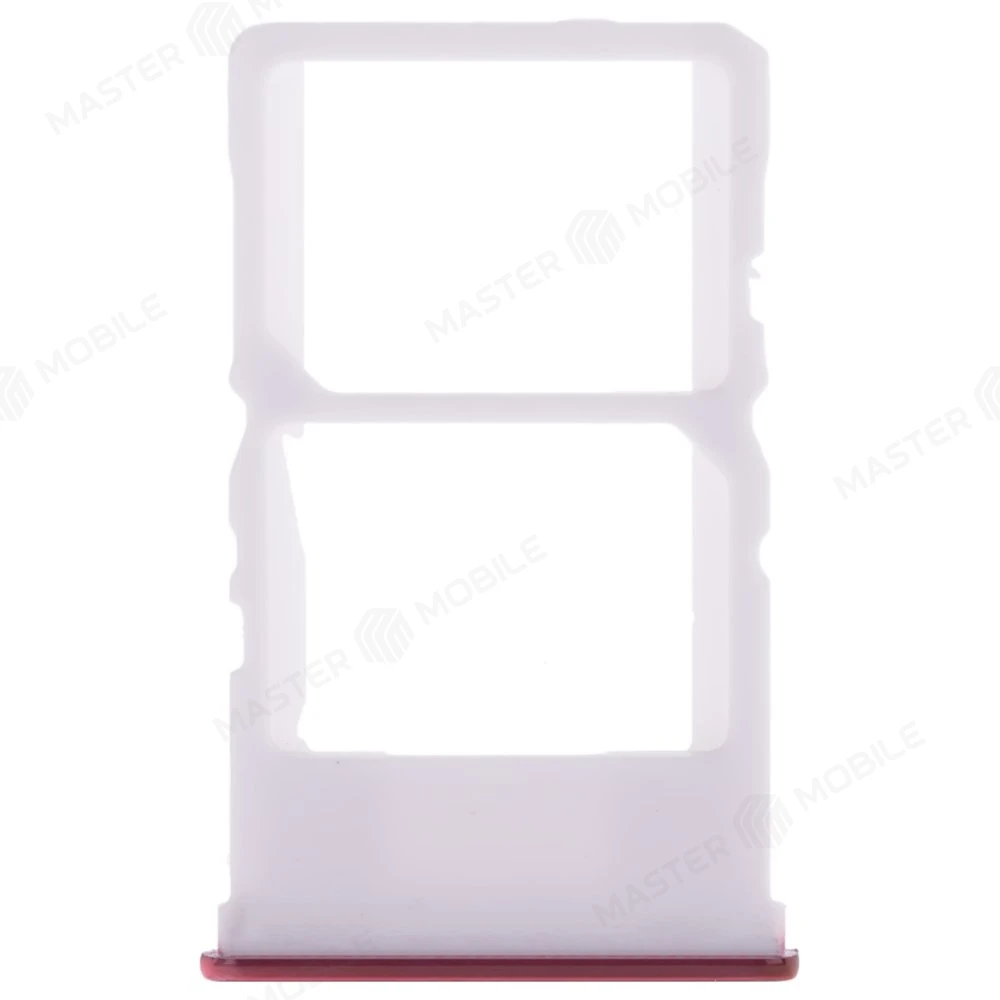 Держатель сим-карты для Xiaomi Mi 9T (M1903F10G) / Mi 9T Pro (M1903F11G) / Redmi K20 / Redmi K20 Pro (красный) фото №1