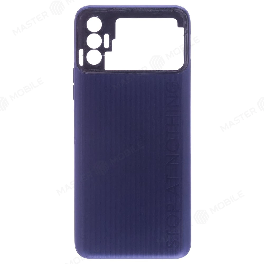 Задняя крышка для Tecno Spark 8P (KG7n) (синий)