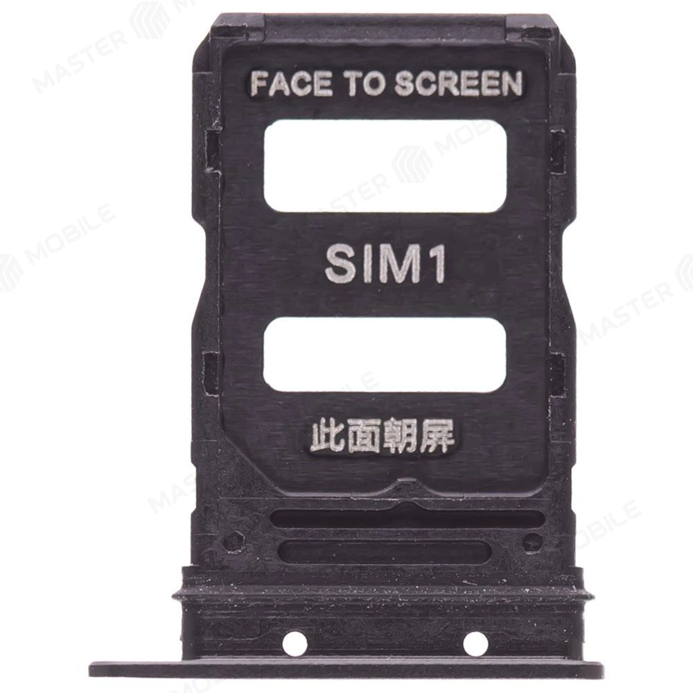 Держатель сим-карты для Xiaomi 15 (24129PN74G) (черный) фото №1