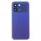 Задняя крышка для Infinix Note Edge (X6887) (синий) (в сборе со стеклом камеры) фото №1