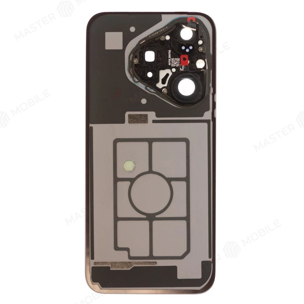 Задняя крышка для Huawei Pura 80 (HED-LX9) (золотистый) (в сборе со стеклом камеры)  фото №2