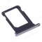 Держатель сим-карты для Apple iPhone 13 mini (черный) фото №3