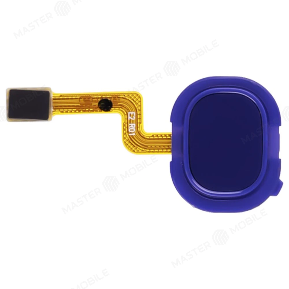 Шлейф для Samsung A217 Galaxy A21s с комп. + сканер отпечатка пальца (синий) фото №1