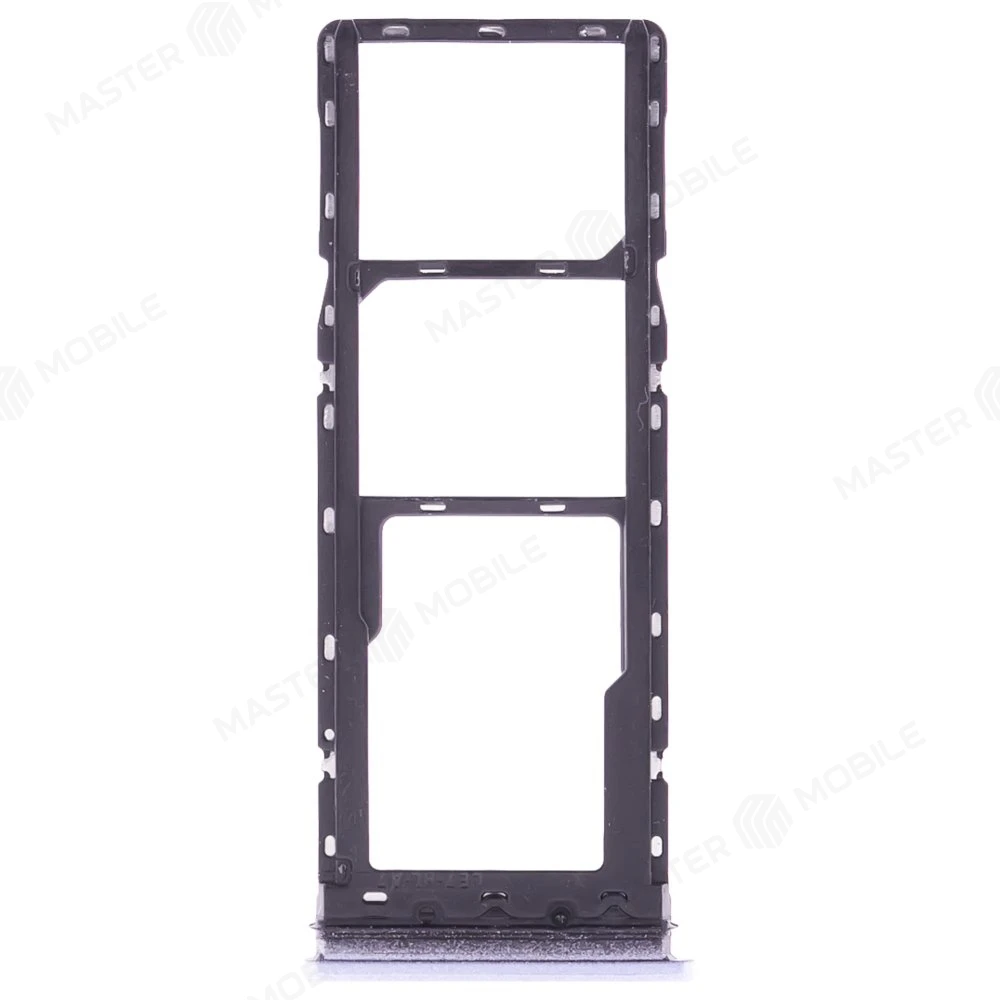 Держатель сим-карты для Tecno Pova 2 (LE7N) (серебристый) фото №2