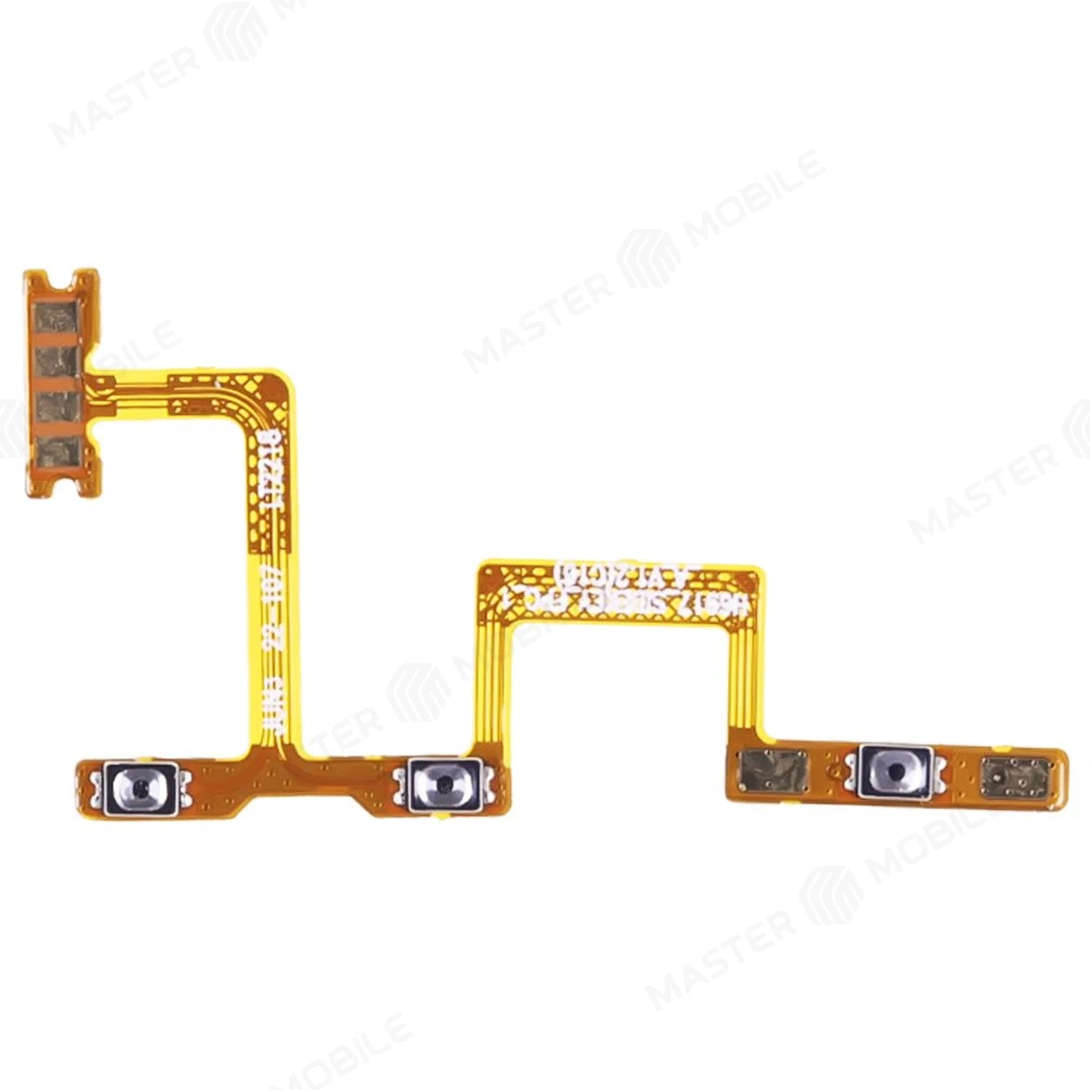 Шлейф для Tecno Camon 19 (CI6n) / 19 Pro (CI8n) с комп. (на кнопку включения и кнопки громкости) фото №1